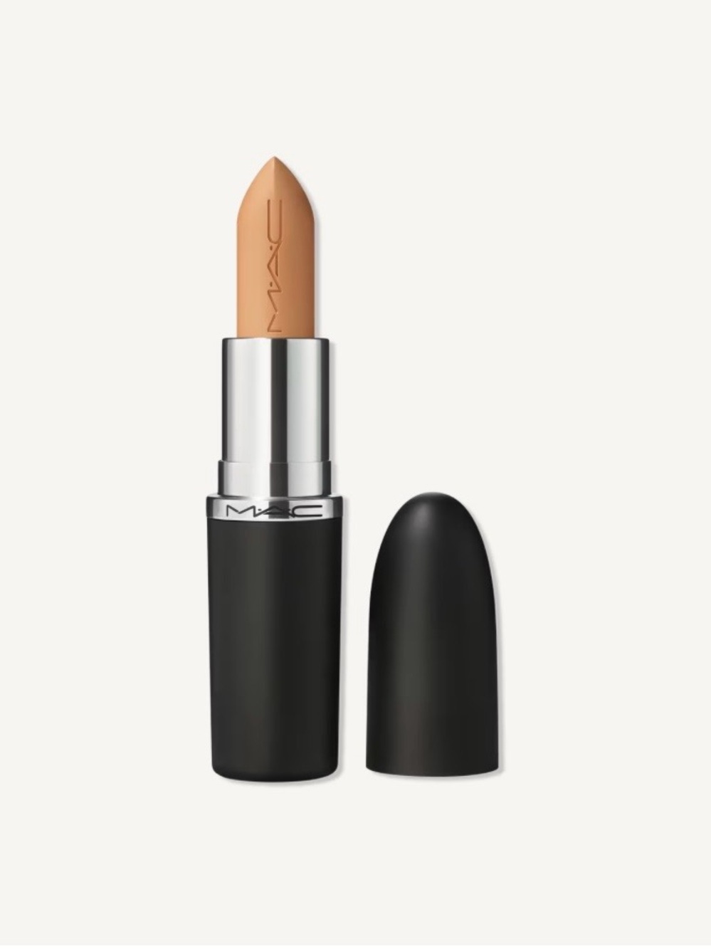 MAC Cosmetics M·A·Cximal Sleek Satin Lipstick in peachstock